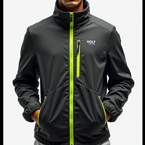 Blouson leger black/green