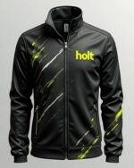 Veste HOLT black/green